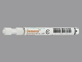 Demerol (PF) 25 mg/mL injection syringe