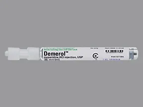 Demerol (PF) 75 mg/mL injection syringe