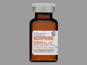 morphine (PF) 1 mg/mL injection solution
