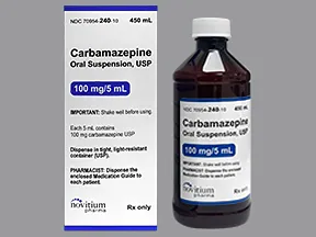carbamazepine 100 mg/5 mL oral suspension