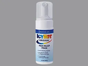 Icy Hot (menthol) 16 % topical foam