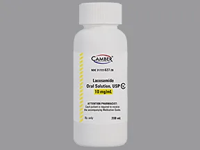 lacosamide 10 mg/mL oral solution