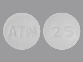 atenolol 25 mg tablet