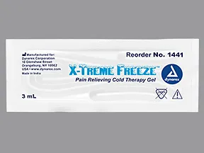 X-Treme Freeze 4 % topical gel