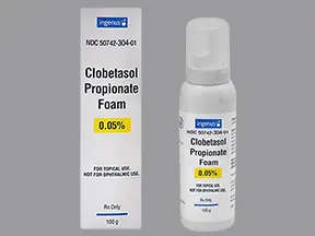 clobetasol 0.05 % topical foam