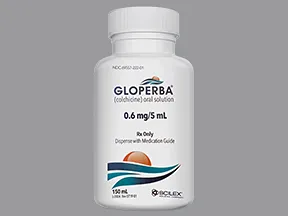 Gloperba 0.6 mg/5 mL oral solution