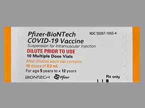 Pfizer-BioNT COVID19 tris(5-11y) Vacc(PF)10 mcg/0.2 mL IM susp(orange)