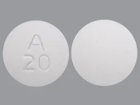 lurasidone 20 mg tablet