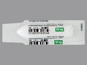 indomethacin 50 mg rectal suppository