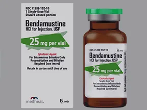 bendamustine 25 mg intravenous powder for solution