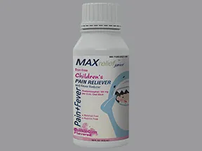 MAXrelief junior 160 mg/5 mL oral elixir