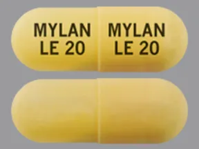 lisdexamfetamine 20 mg capsule