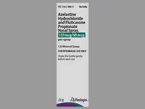 azelastine 137 mcg-fluticasone 50 mcg/spray nasal spray