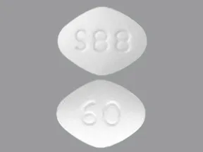 lisdexamfetamine 60 mg chewable tablet