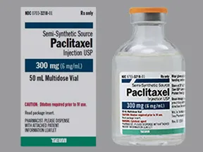 paclitaxel 6 mg/mL concentrate,intravenous