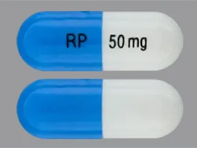 lisdexamfetamine 50 mg capsule