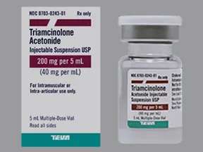 triamcinolone acetonide 40 mg/mL suspension for injection