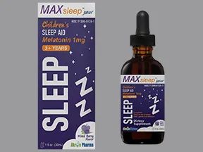 MAX sleep Junior 1 mg/mL oral liquid