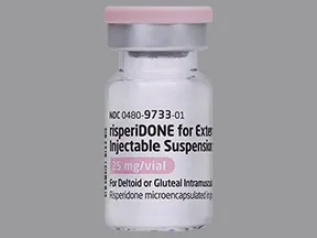 risperidone microspheres ER 25 mg/2 mL intramuscular susp,ext release