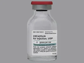 cefazolin 2 gram intravenous solution