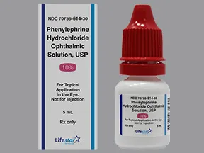 phenylephrine 10 % eye drops