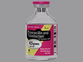 piperacillin-tazobactam 4.5 gram intravenous solution