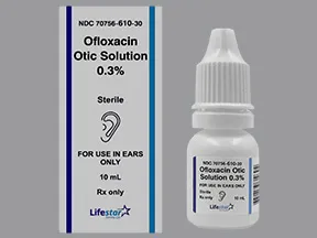 ofloxacin 0.3 % ear drops