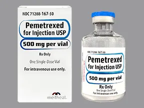 pemetrexed disodium 500 mg intravenous powder for solution