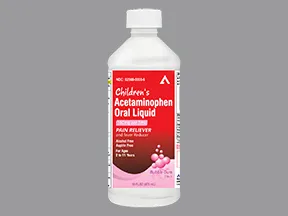 Children's Acetaminophen 160 mg/5 mL oral liquid