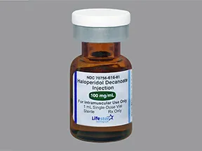 haloperidol decanoate 100 mg/mL intramuscular solution