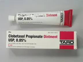 clobetasol 0.05 % topical ointment