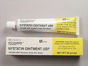 nystatin 100,000 unit/gram topical ointment