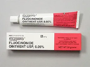 fluocinonide 0.05 % topical ointment