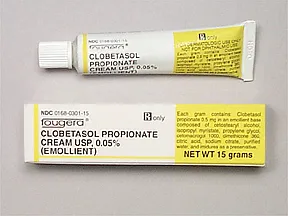 clobetasol-emollient 0.05 % topical cream