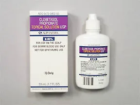 clobetasol 0.05 % scalp solution