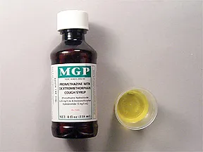 Antihistamine promethazine liquid