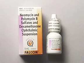 Neomycin-Polymyxin B-Dexamethasone Ophthalmic : Uses, Side Effects