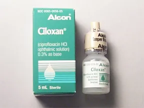 Ciloxan 0.3 % eye drops