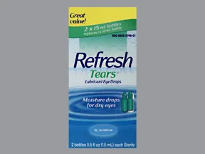 Refresh Tears 0.5 % eye drops