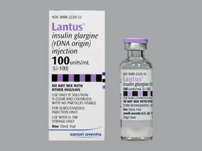 Lantus U-100 Insulin 100 unit/mL subcutaneous solution