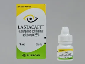 Lastacaft 0.25 % eye drops