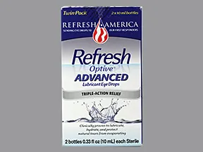 Refresh Optive Advanced 0.5 %-1 %-0.5 % eye drops