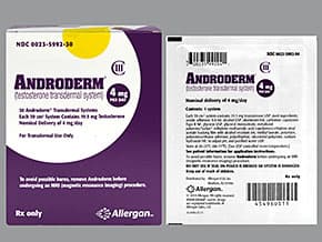 Androderm 4 mg/24 hr transdermal 24 hour patch