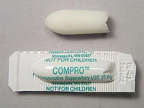 Compro 25 mg rectal suppository