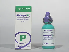 Alphagan P 0.1 % eye drops