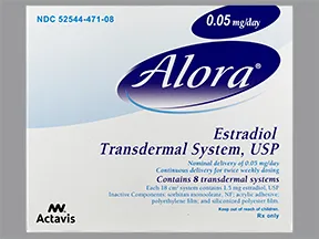 Alora 0.05 mg/24 hr transdermal patch