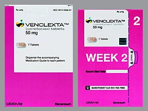 Venclexta 50 mg tablet