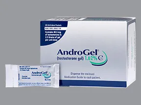 AndroGel 1.62 % (40.5 mg/2.5 gram) transdermal gel packet