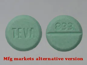 833 teva mg klonopin