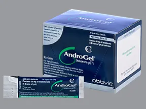 AndroGel 1 % (50 mg/5 gram) transdermal gel packet
